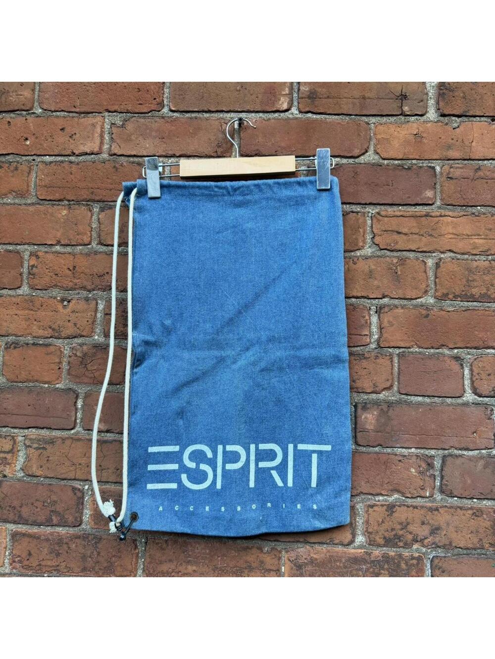 Vintage esprit drawstring bag backpack 90s/00s OS